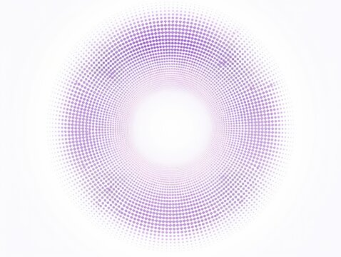 Lavender thin barely noticeable circle background pattern isolated on white background 