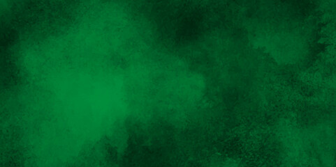 Old and grainy Grunge green background, Dark green Smoke Abstract Background, Brush stroked painting green Watercolor paper texture, Abstract painting by green watercolor ink texture.	