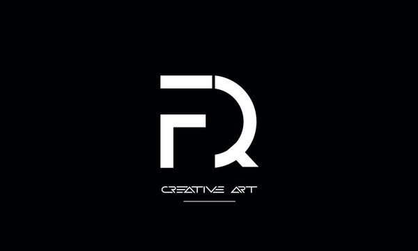 FQ, QF, F, Q abstract letters logo monogram