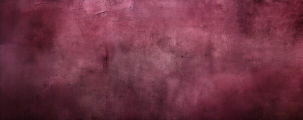Maroon barely noticeable color on grunge texture cement background pattern with copy space 