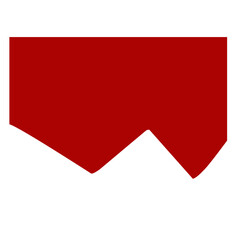 Divider Shape for Website Top Or Bottom Section. Vector Ilustration