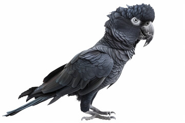 Fototapeta premium black parrot