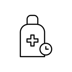 Fototapeta premium medical line icon