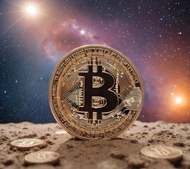 Bitcoin in Outer Space: Digital Currency Soars on Alien Planet