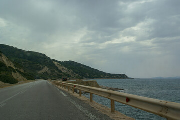 Obraz premium clouds over the sea