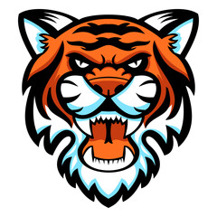 tiger head mascot