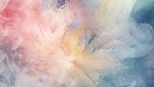Abstract wallpaper with soft smoke colors
