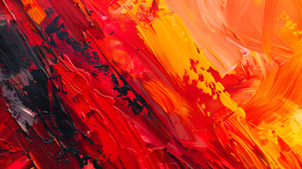 Vibrant Modern Abstract: Bold Primary Colors Dance Across Textured Acrylic Painting - A Captivating...