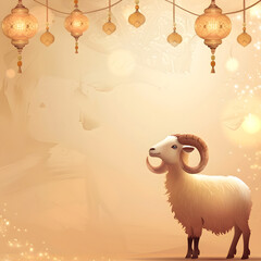 illustration of a sheep 