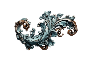 Corner Bracket on transparent background.