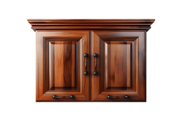 Cupboard Fittings on transparent background.