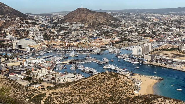 Cabo San Lucas town and Port