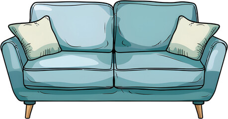 Soft sofas, couches, chairs, furniture
