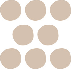 Pattern with circles, background with circles