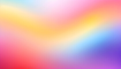 Multicolor amazing defocus background. Red blue yellow pink violet gradient abstract pattern. Rainbow colorful blur illustration. Attractive creative formless template. - obrazy, fototapety, plakaty