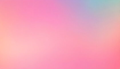 Abstract pink pastel holographic blurred grainy gradient background texture. Colorful digital grain soft noise effect pattern. Lo-fi multicolor vintage retro design