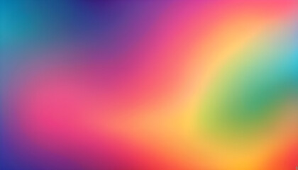 Multicolor amazing defocus background. Red blue yellow pink violet gradient abstract pattern. Rainbow colorful blur illustration. Attractive creative formless template. - obrazy, fototapety, plakaty