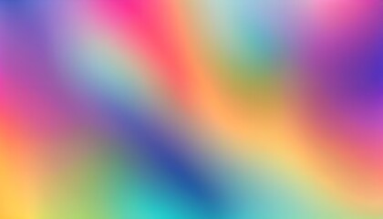 Obraz premium Multicolor amazing defocus background. Red blue yellow pink violet gradient abstract pattern. Rainbow colorful blur illustration. Attractive creative formless template.