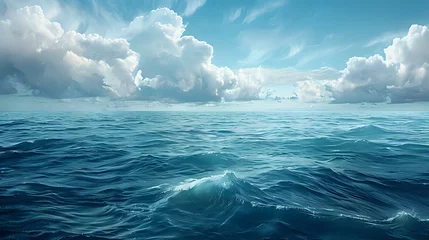 Deurstickers Blue sea © Alon