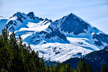 Glacier Kenai Fjords National Park, Alaska, USA.