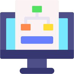 Data Modeling, Data Analysis, Business And Finance, Data Analytics, Files, Statistics Icon