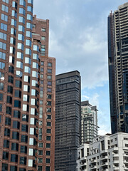 Fototapeta na wymiar Skyscrapers in Kuala Lumpur, Malaysia