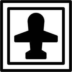 Airport, Traffic Sign, Signaling, Airplane, Signal, Plane Icon