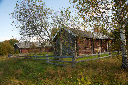 Russia. The village of Poloma near Ugory, Manturovo district, Kostroma region