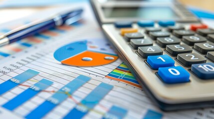 Evaluating financial ratios and performance benchmarks to assess competitiveness  AI generated illustration