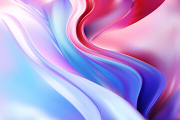 Naklejka premium Abstract background of red, blue and purple folds