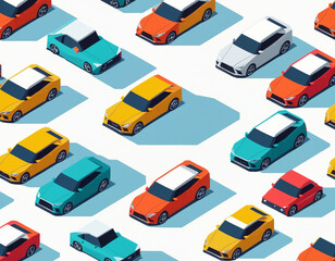  illustration of cars