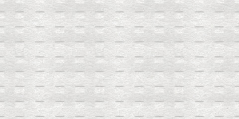 White embossed seamless pattern with toilet paper texture