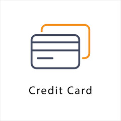 Fototapeta premium Credit Card icon