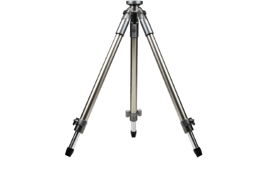 A sturdy tripod supports a camera poised for capturing a captivating scene