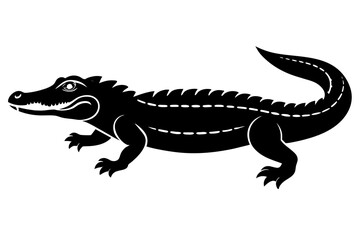 Naklejka premium alligator vector illustration
