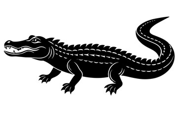  alligator vector illustration