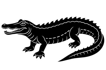 crocodile vector illustration