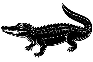 crocodile vector illustration