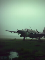 Old Vehicles By The Side Of The Road