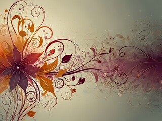 abstract floral background