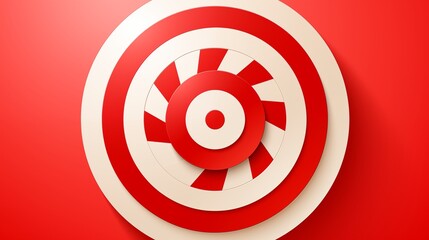 A circular logo icon resembling a target bullseye.