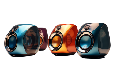 A group of speakers, each with unique gestures, seated closely together engaged in passionate discussion