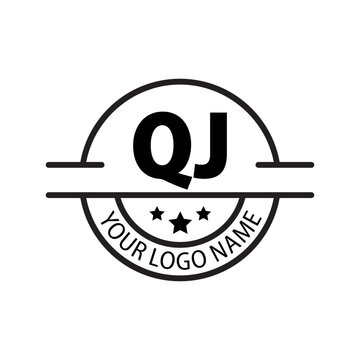 letter QJ logo. QJ. QJ logo design vector illustration for creative company, business, industry