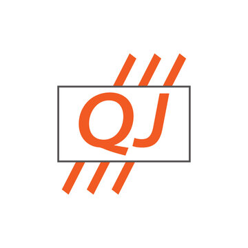 letter QJ logo. QJ. QJ logo design vector illustration for creative company, business, industry