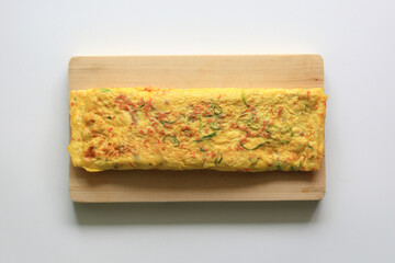 야채와 달걀로 만든 요리