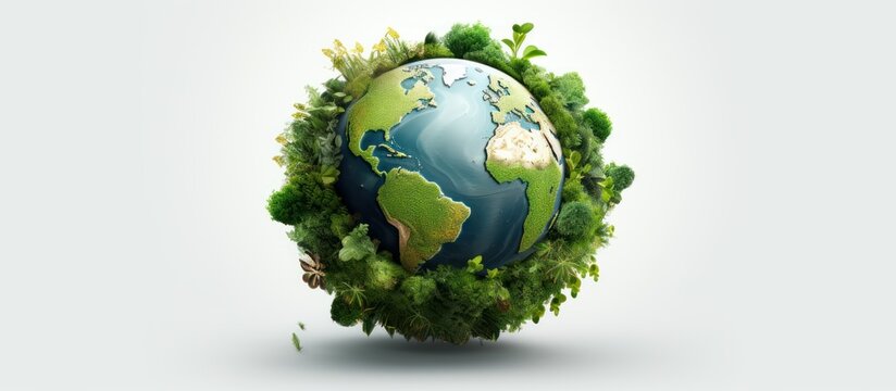 Earth planet in child hands. Save and protection Earth. Concept
