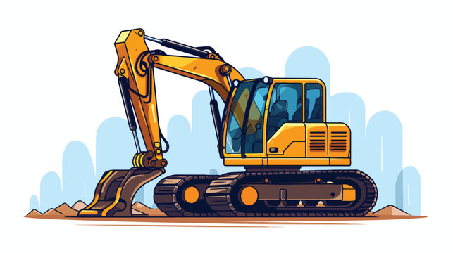Icon of under construction  editable graphic indust