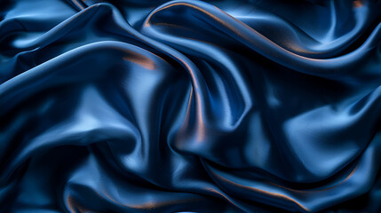 blue silk, silk background, silk texture, silk surface,  high resolution decoration material background, high resolution graphic source for decoration materials