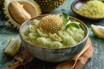 Malaysia s durian cendol dessert