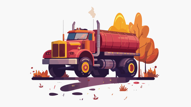 Illustration flat cartoon vactor illustration isola